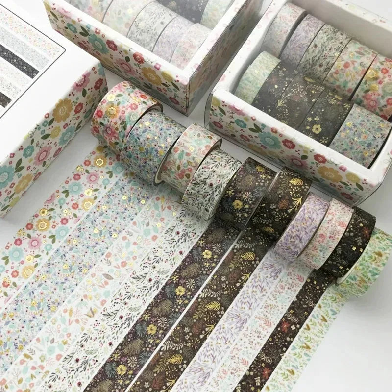 Kawaii Pastel Washi Tape Set (10-Pack)